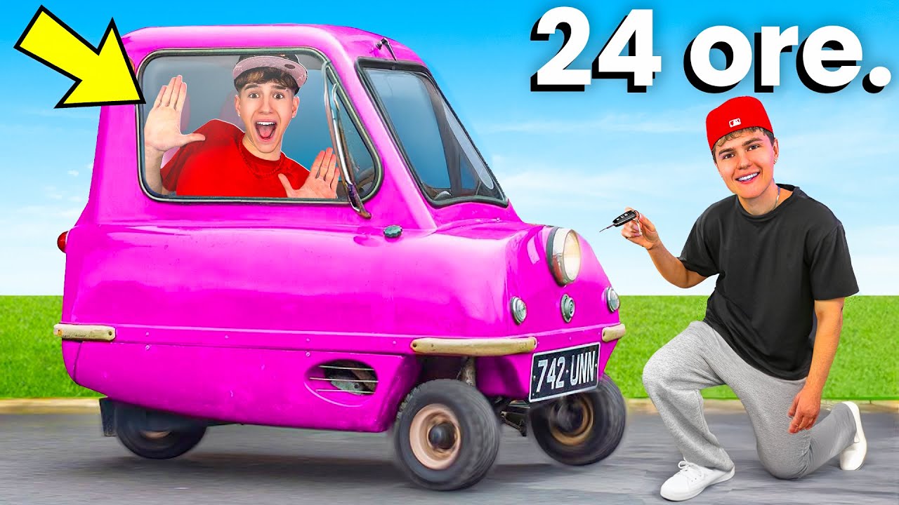 Sopravvivo nella MACCHINA più PICCOLA vs GRANDE al Mondo!