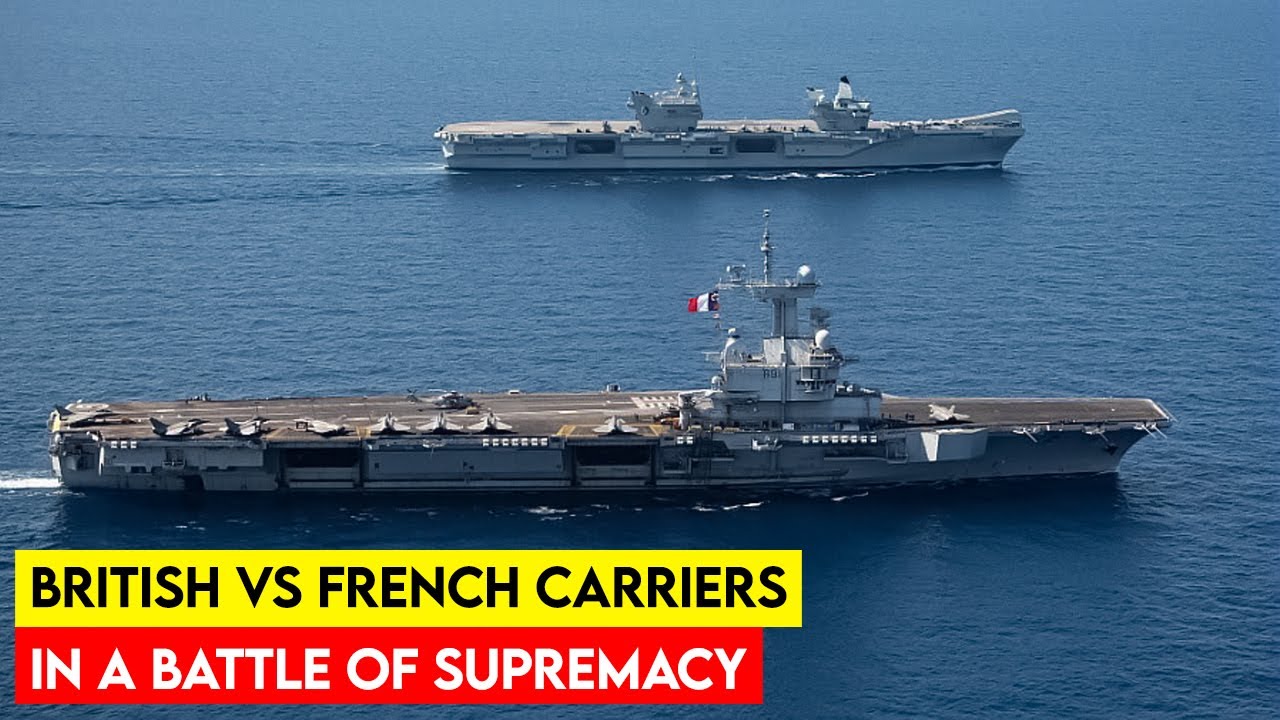 HMS Queen Elizabeth против Charles de Gaulle — что лучше?
