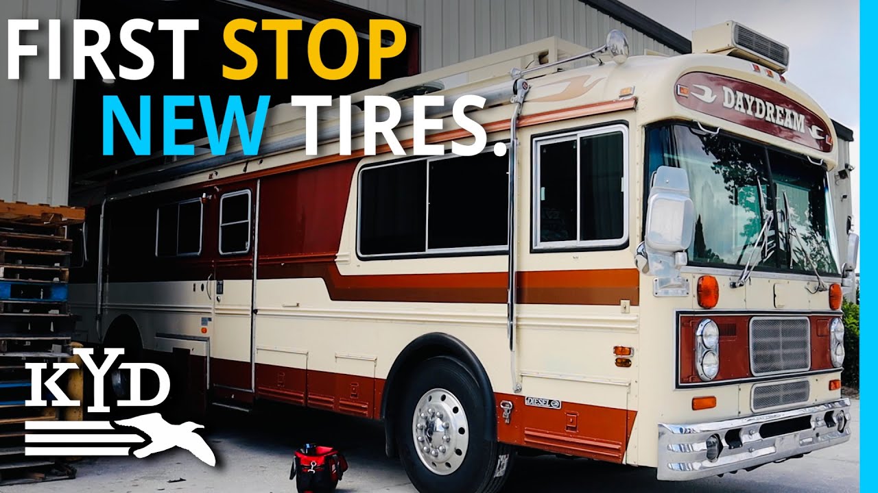 NEW RV. NEW TIRES. FIRST DRIVE DAY. FIRST BOONDOCKERS WELCOME