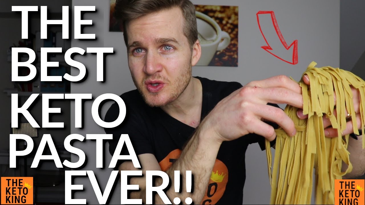 Лучшая кето-паста! Низкоуглеводная паста! Как приготовить кето-пасту: кето-феттучини — всего 1,5 ...