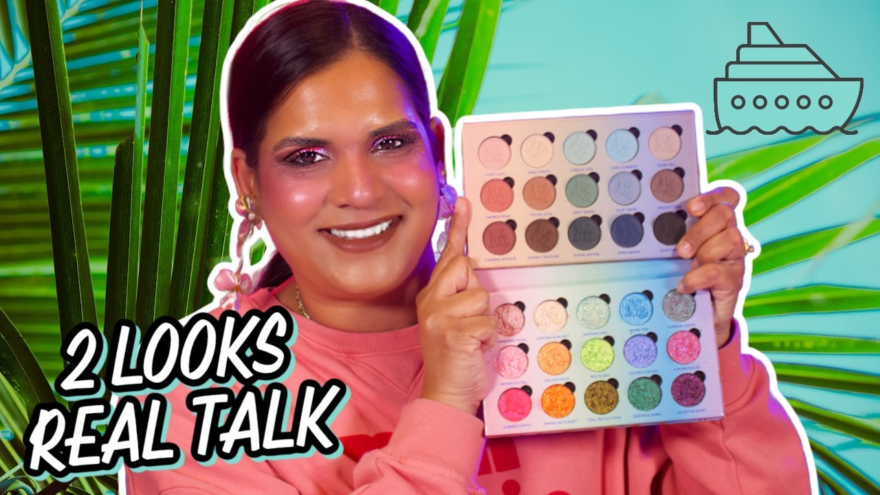 Nomad Cosmetics Setting Sail: The Cruise Collection | 2 Eye Looks + Unfiltered Review