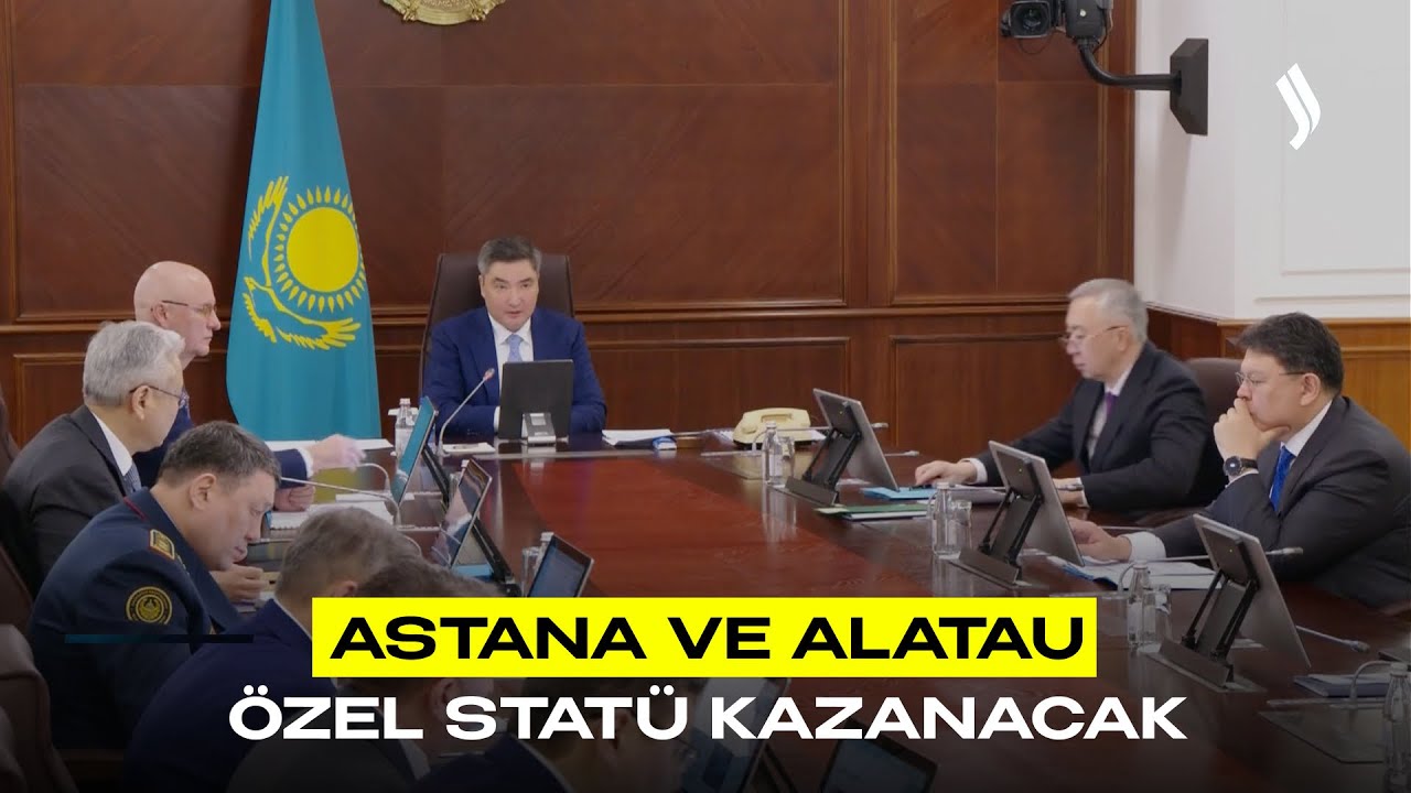 Astana ve Alatau özel statü kazanacak