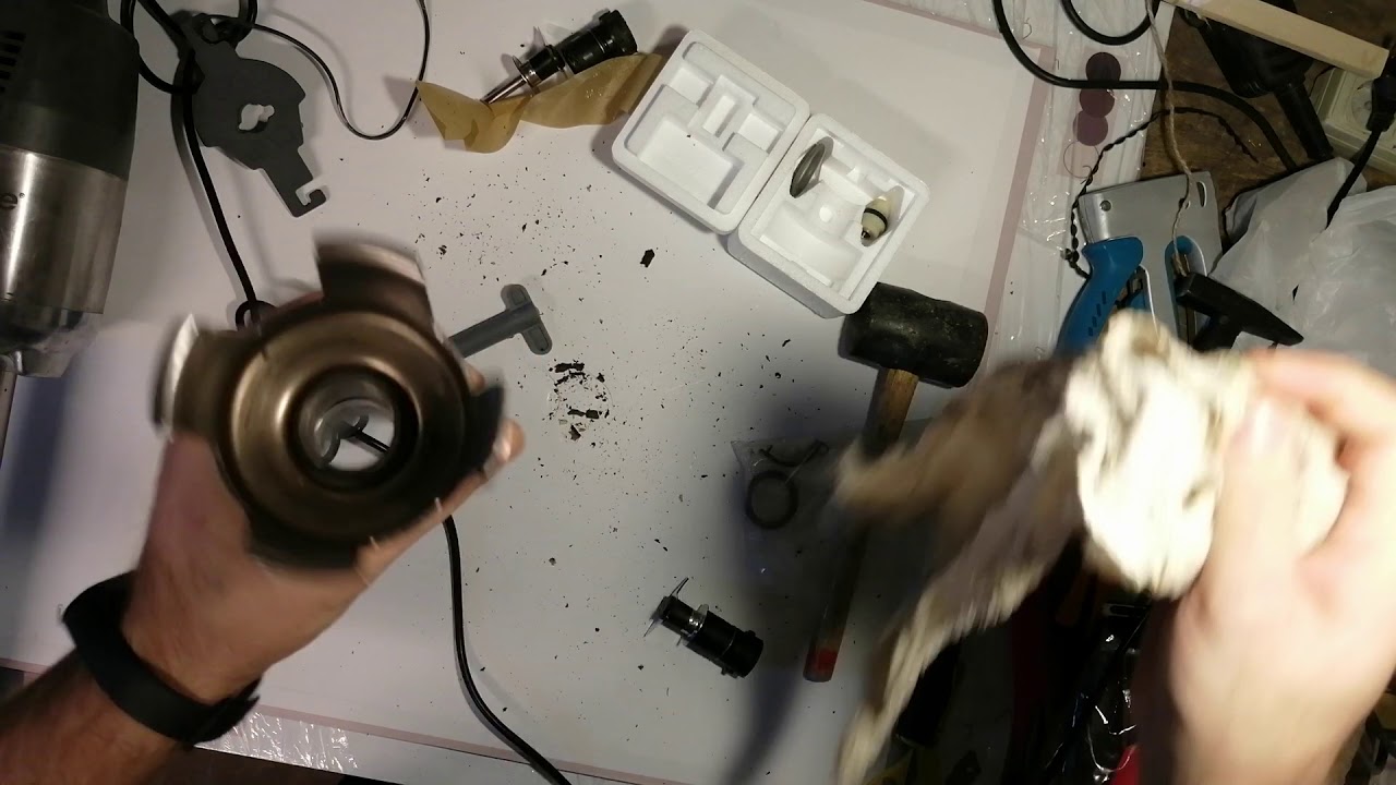 Ремонт блендера robot coupe mp 350 ultra. Замена ножа в колоколе.