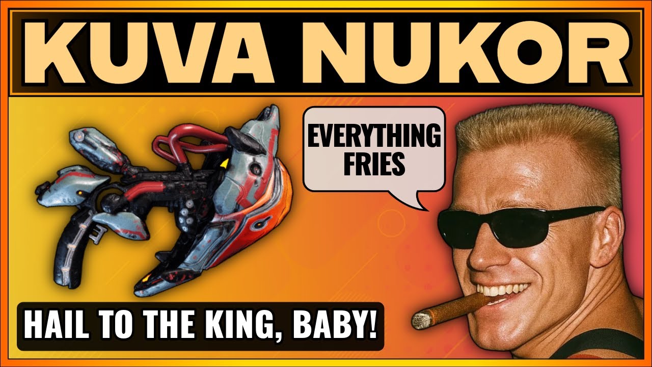 WARFRAME | KUVA NUKOR HAIL TO THE KING BABY! BUILD GUIDE! 2026 BUILD