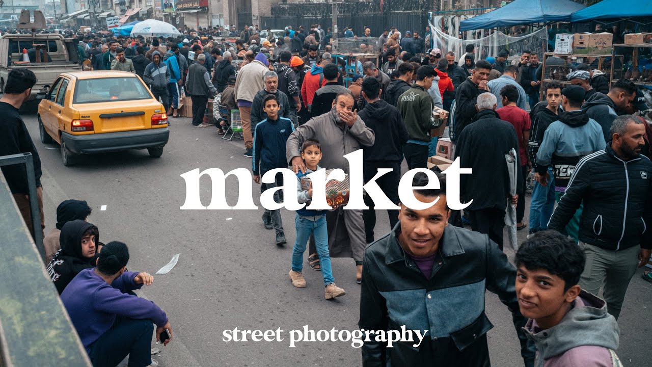Street Photography in Iraq's Most Crowded Market