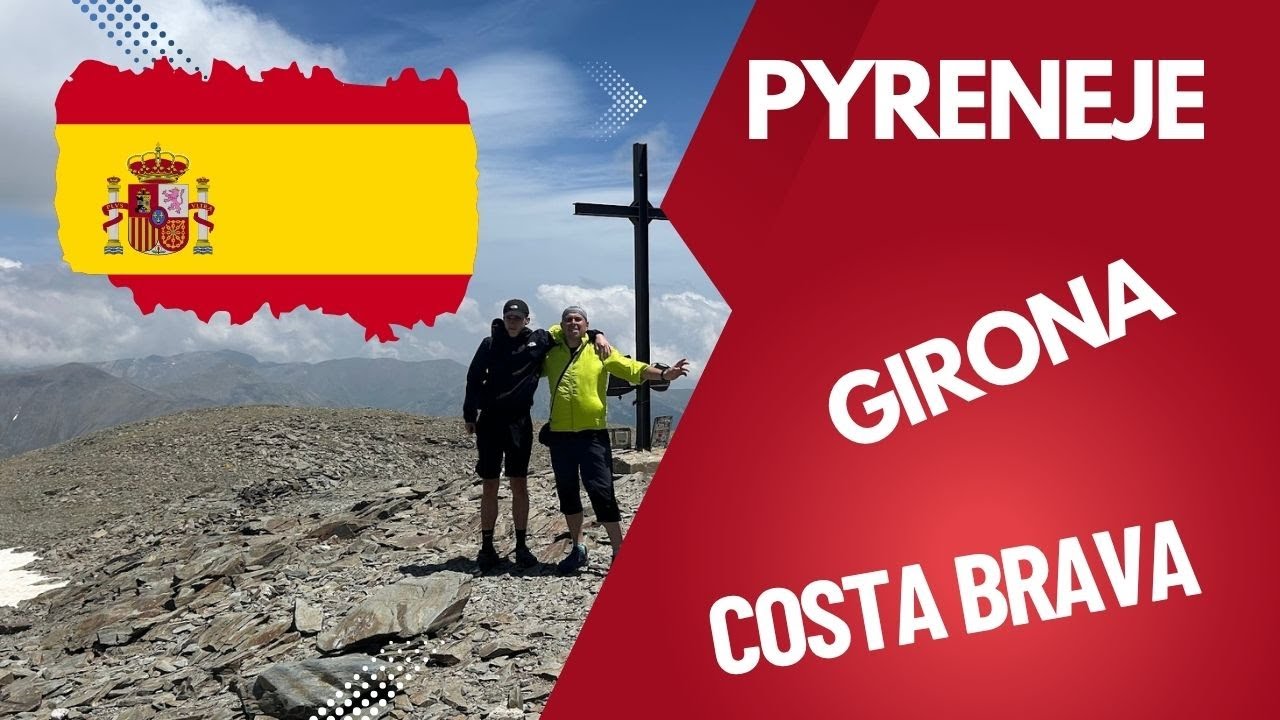 Španělsko  - Santa Coloma de Farners, Puigmal, Pyreneje, Girona,  Costa Brava