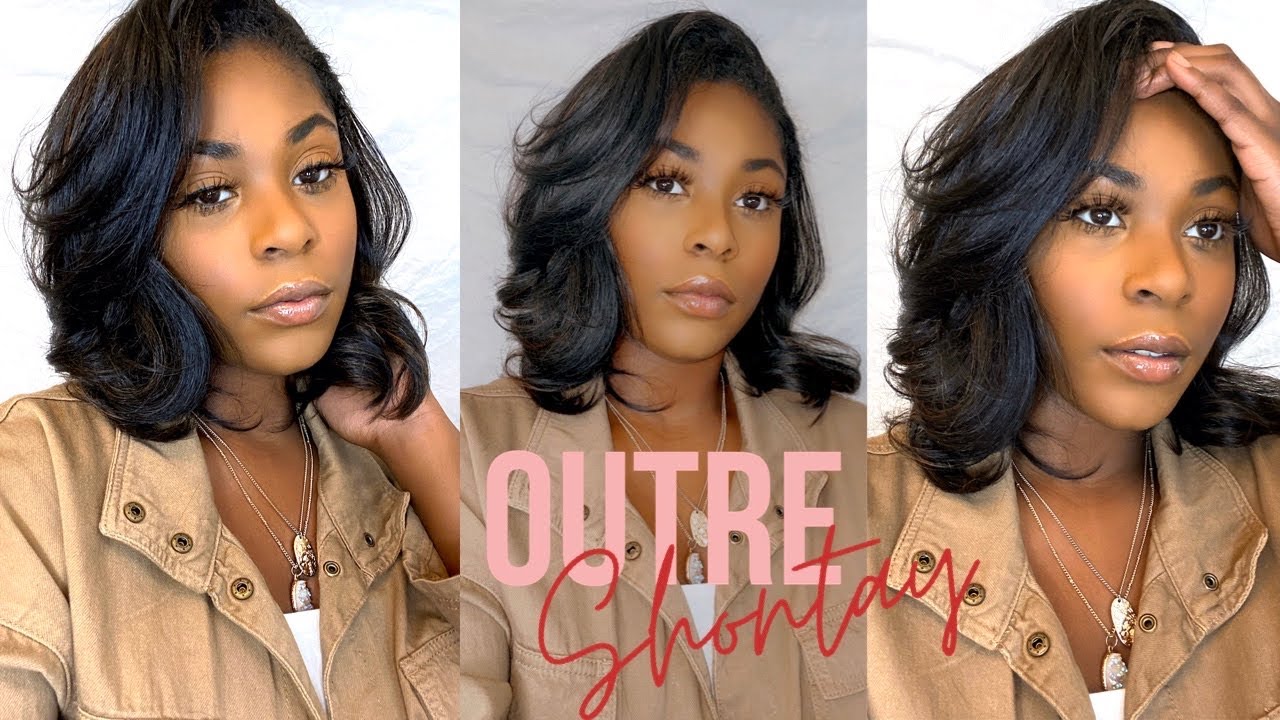 💸 $16 Outre HALF-WIG Shontay// looks like my hair