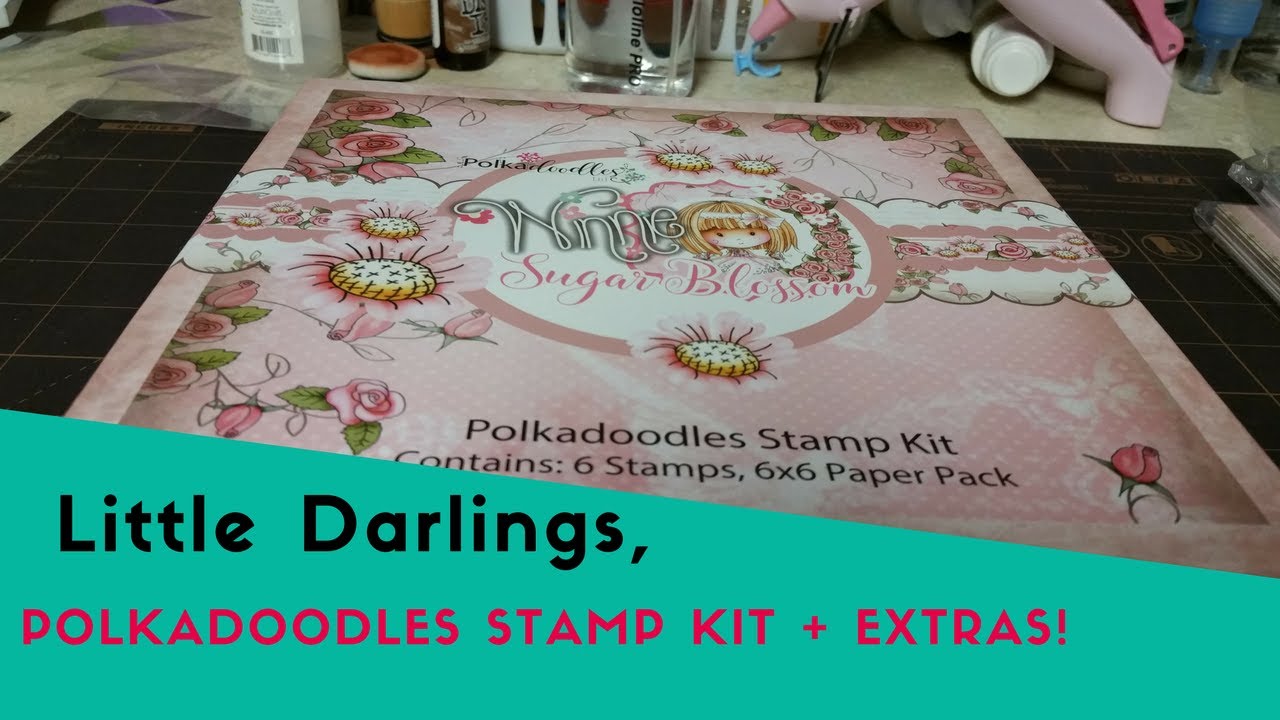 Little Darlings, Polkadoodles Stamp Review + Extras!! LDRS HAUL!