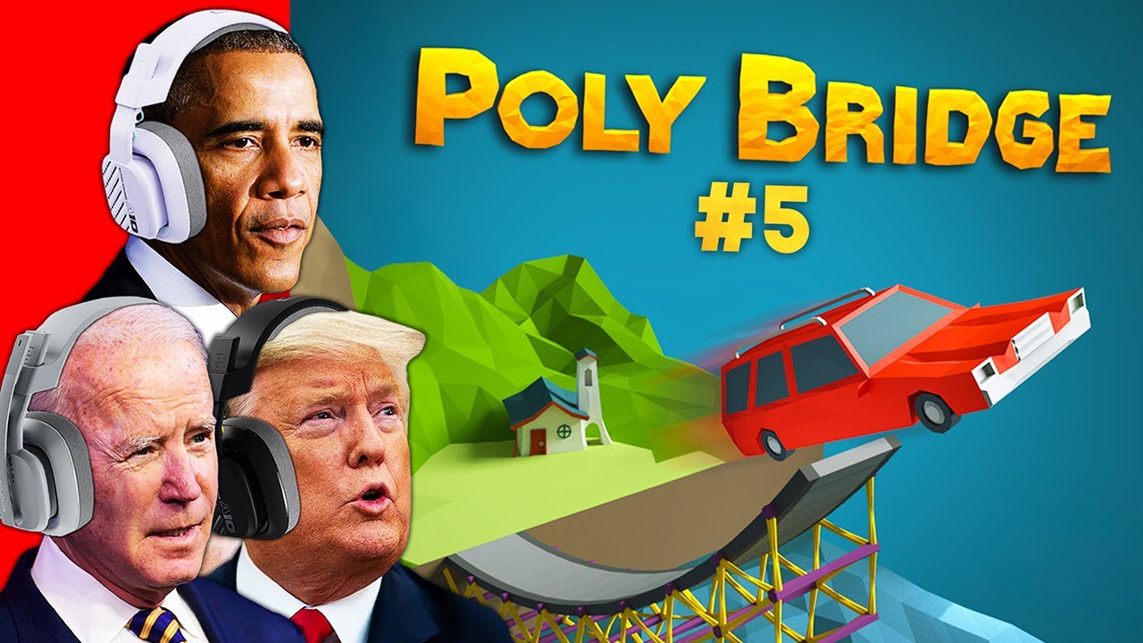 Presidents Start a WAR in Poly Bridge - Part 5
