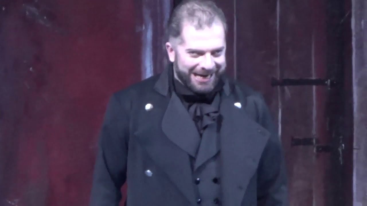 Nikoloz Lagvilava as Scarpia in Tosca by Puccini   Tre sbirri, una carozza