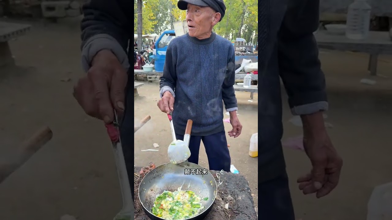 I m good at the old man s fried eggs with green peppers#Rural cuisine#Douyin New Year Flav