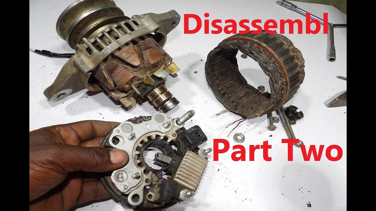 How to Disassemble a Car Alternator & How It Works Part 2 / የመኪና ዲናሞ አበታተን (ክፍል 2)