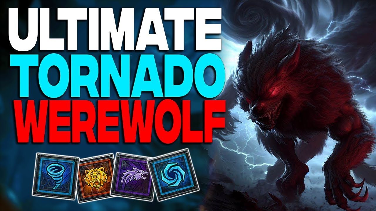 This Is THE BEST Druid Build In Diablo 4! Tornado Werewolf Endgame!