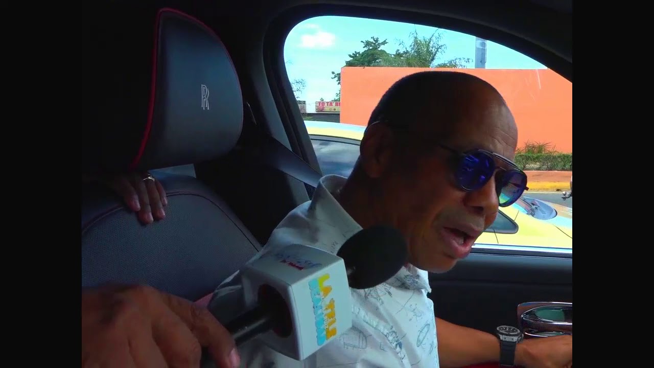 Con Eliezer El Salvador en la Ruta de la salvación de David Ortiz para el Show del Mediodía