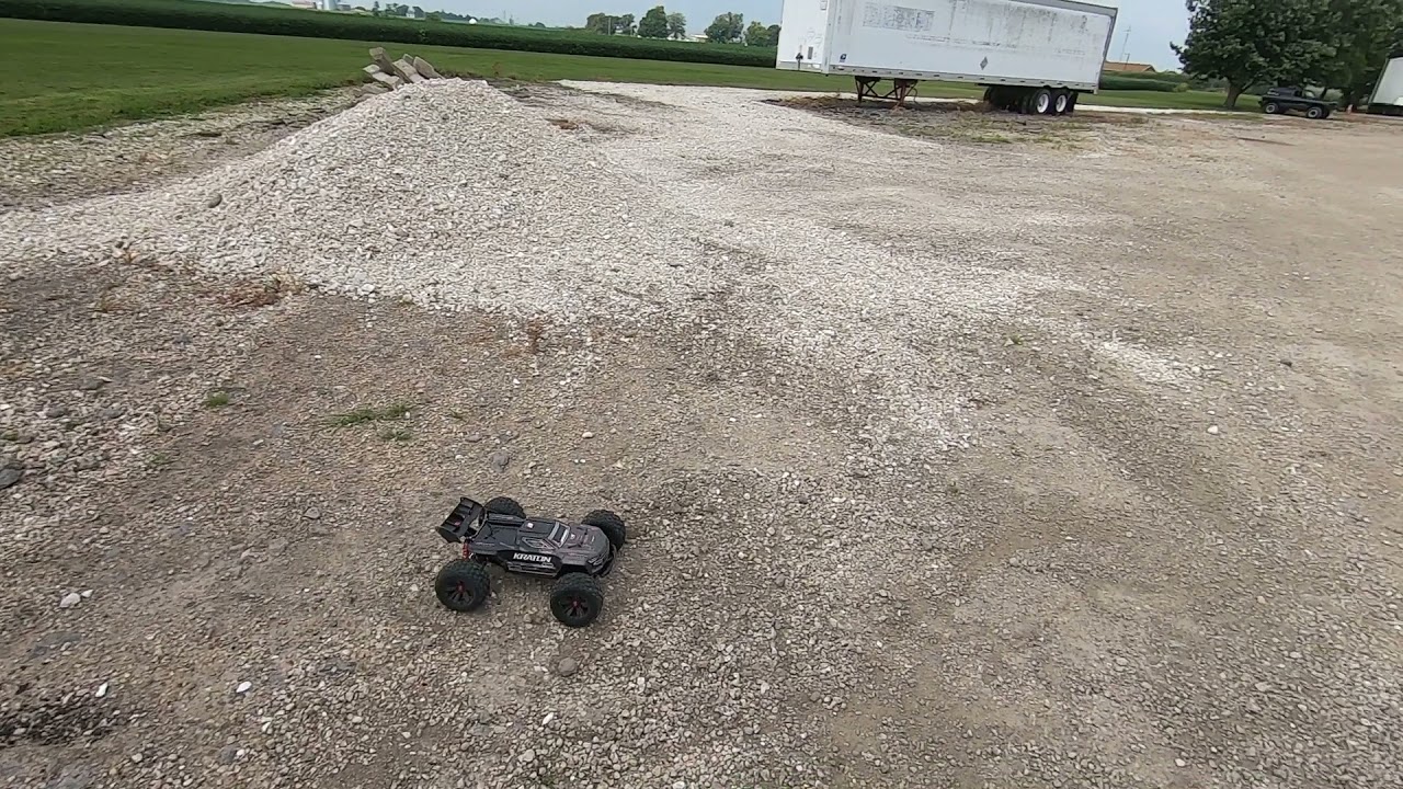 Kraton 6s max 6 1650kv 21T pinion quick  rip