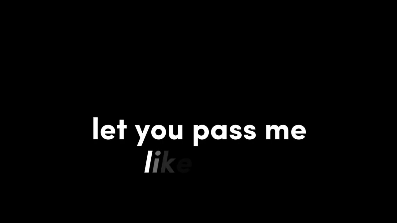 Zen and the Art of Freeway Flowing (lyrics video)