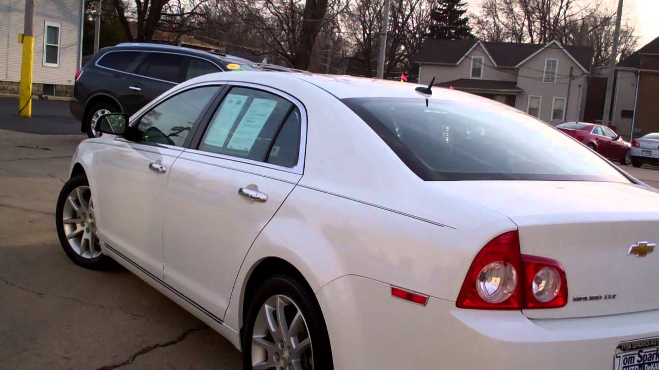 2011 Chevrolet Malibu Ltz loaded Dekalb IL near Shabbona IL.