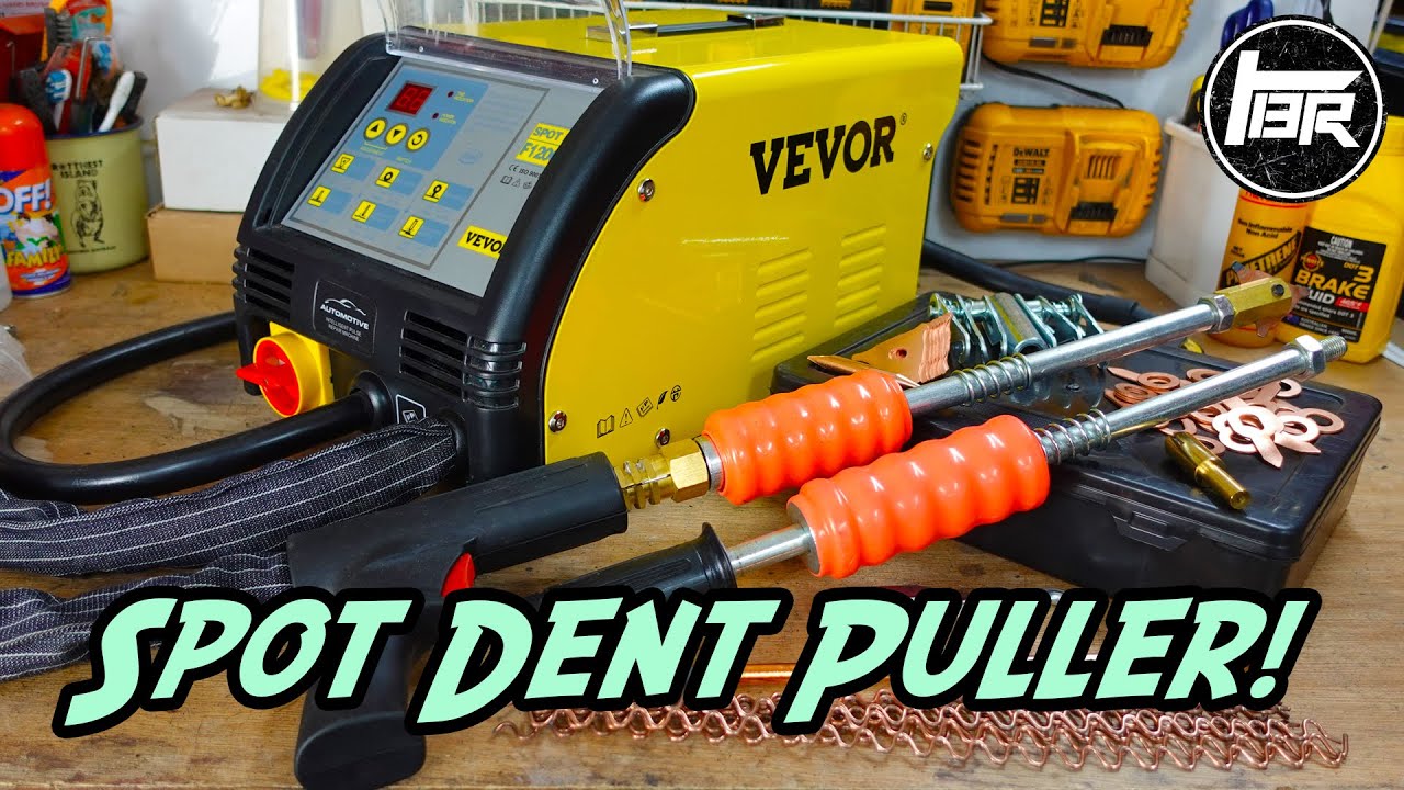 Using a Vevor Spot Welding Dent Puller - RA23 Toyota Celica Restomod (Part 31)