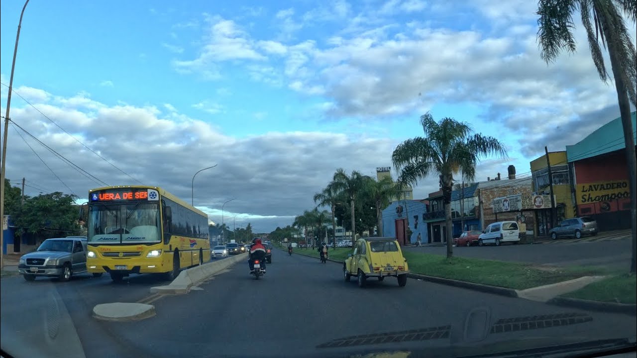 VIAGEM DE CARRO DE POSADAS ATÉ SANTO TOME ARGENTINA DIVISA COM  SAO BORJA RS BRASIL