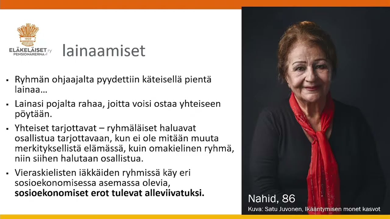 27.2.2026 Iäkkäiden vähemmistöjen köyhyys