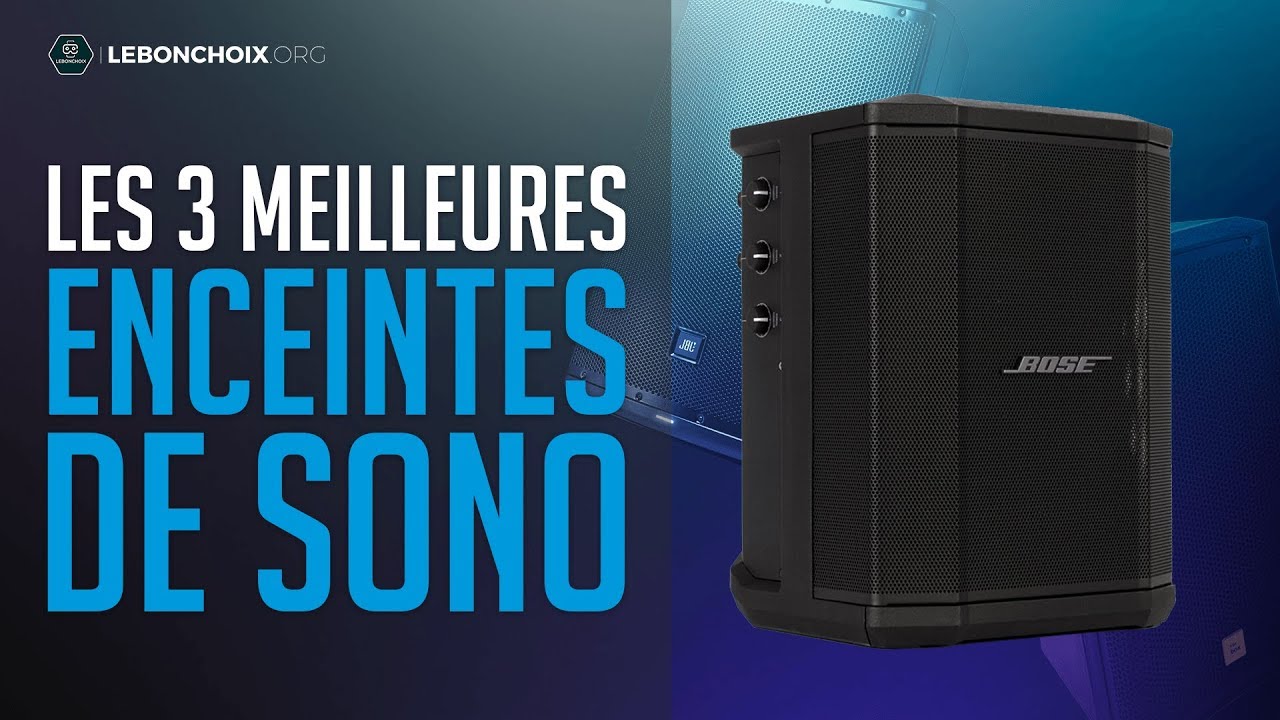 🔴 TOP 3 : MEILLEURE ENCEINTE DE SONO 2023❓( COMPARATIF & TEST )
