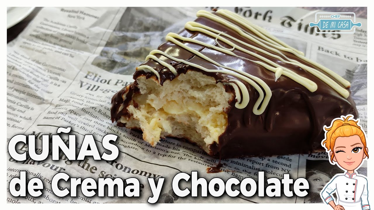 ✅ Esto está... ¡QUE TE MUERES DE BUENO! 😋Cuñas de Crema y Chocolate 🤪 en Cecotec Twist&Fusion 👍
