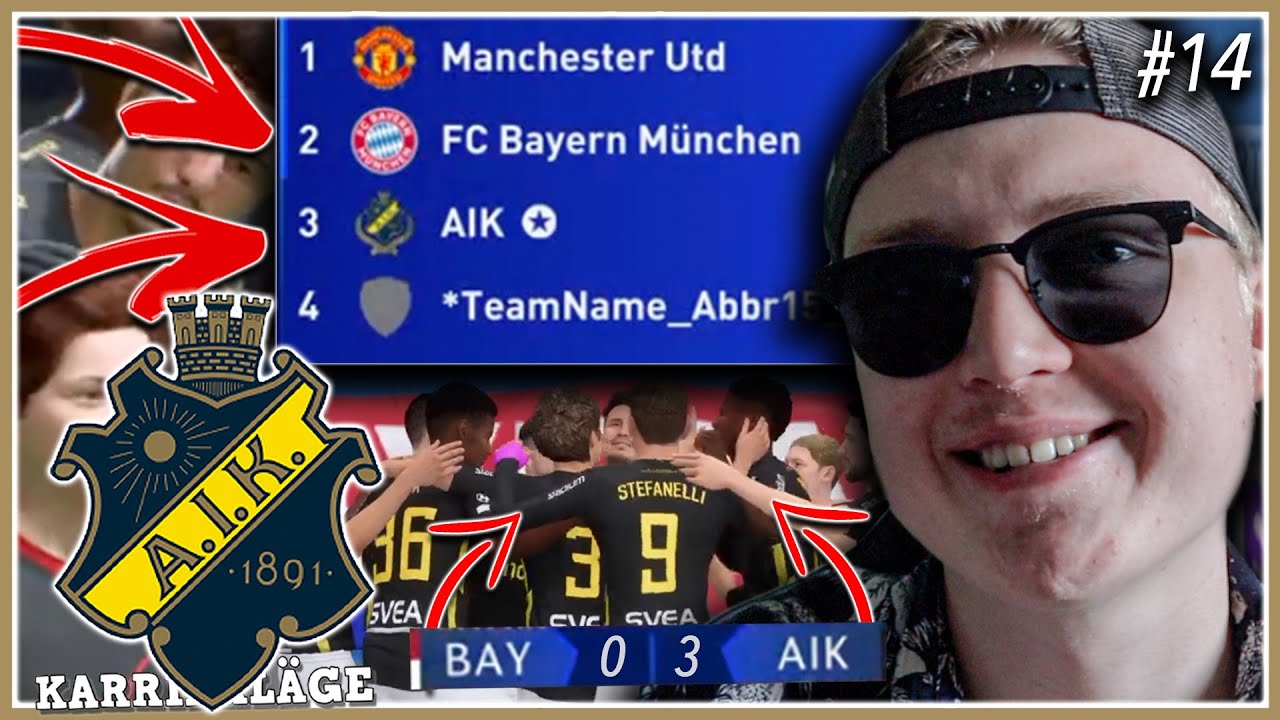 ÄNTLIGEN!! *26 ÅR SENARE* | AIK KARRIÄRLÄGE #14 - FIFA 22 svenska