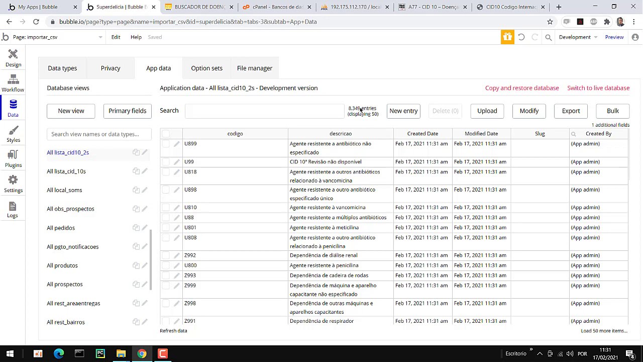 BUBBLE.IO - Como importar planilhas grandes em CSV para o Bubble.