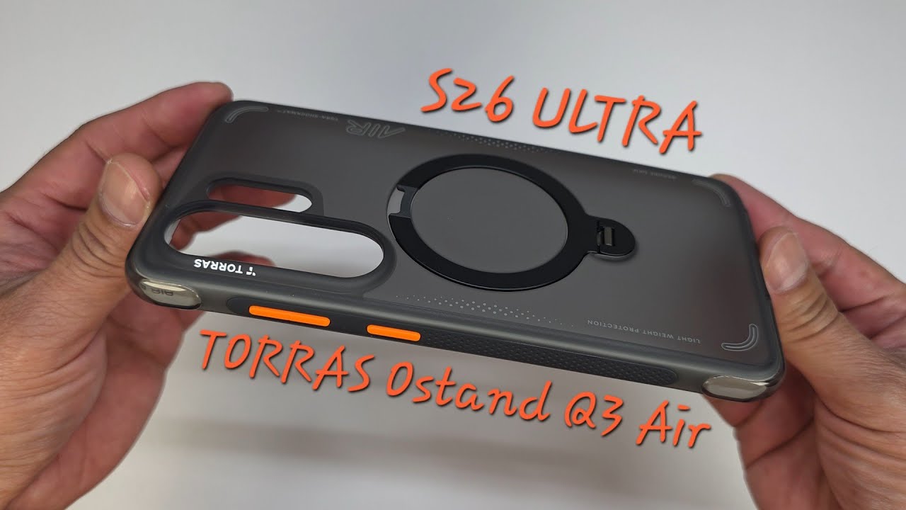 Galaxy S26 Ultra + TORRAS Ostand Q3 Air (Shadow Black) &ndash; Quick Preview
