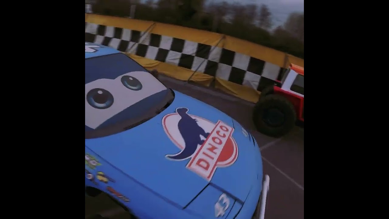 stunt drivers team.