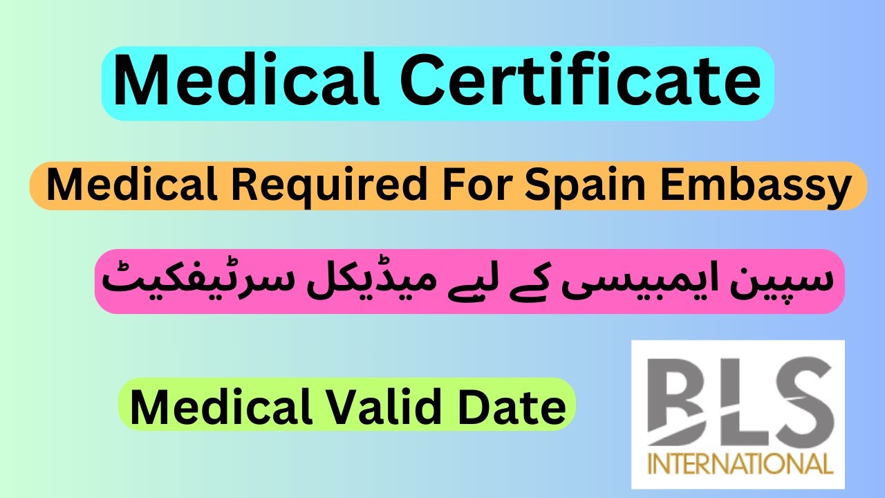 Medical Certificate Valid Date Medical Apostille Must or Not Medical Certificate For Spain Embassy