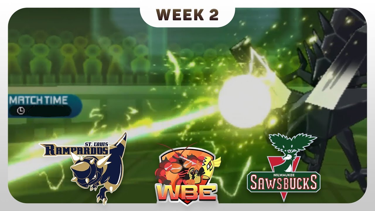 GOOD OLD NO NAME!! | St. Louis Rampardos VS Milwaukee Sawsbucks WBE W2  | Pokemon Sun Moon