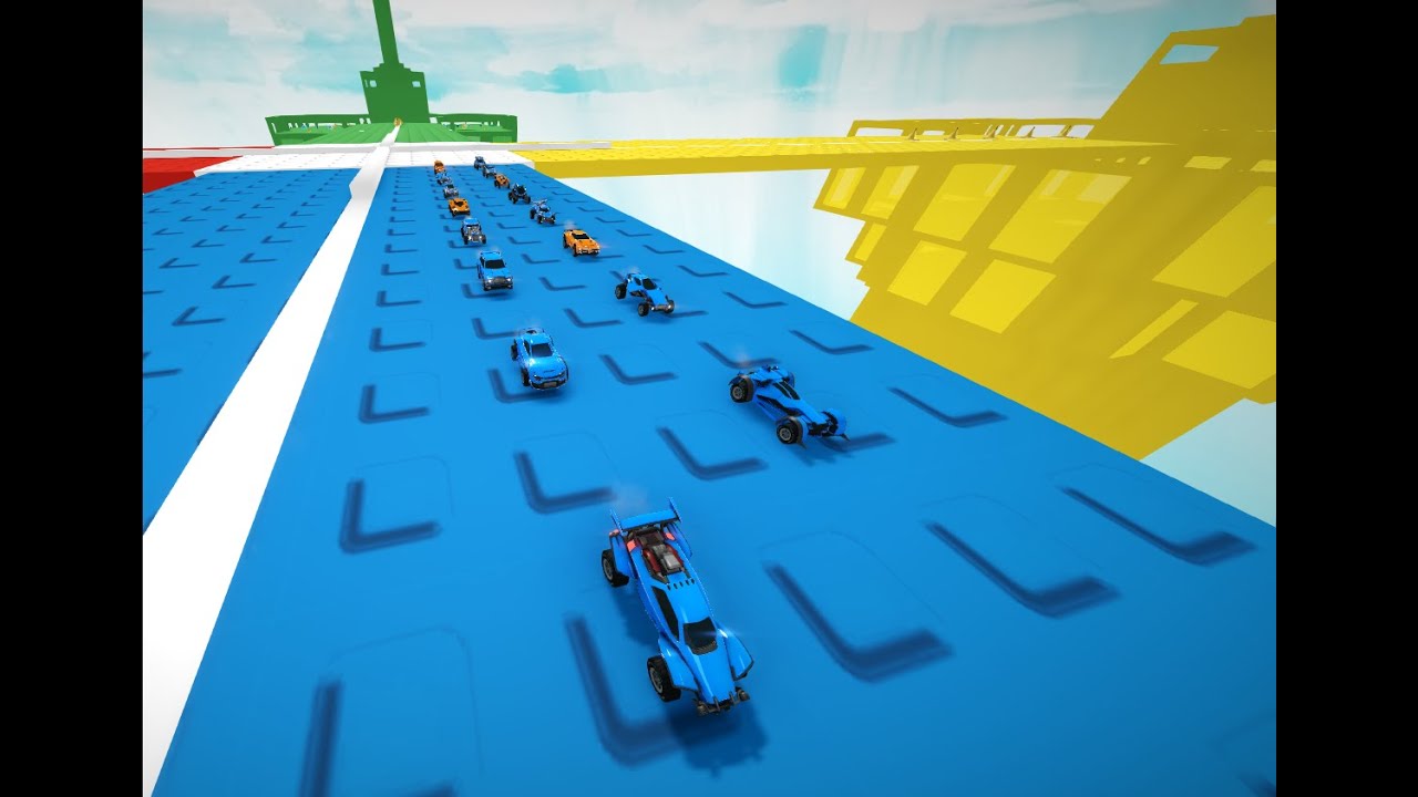 SuperTuxKart (1.5 beta) Rocket League Ports V2 (ft. Doomspire Brickrace)
