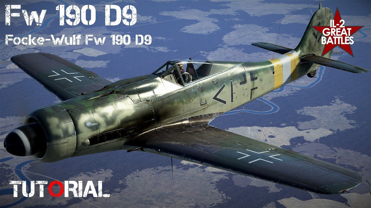 Fw-190 D-9. Turorial en español.