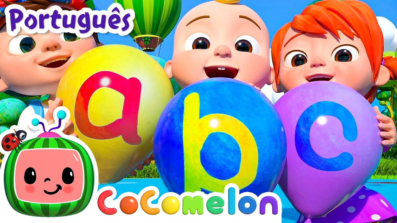 Aprender o alfabeto com balões! | Cocomelon em Português | Músicas Infantis e Desenhos Animados