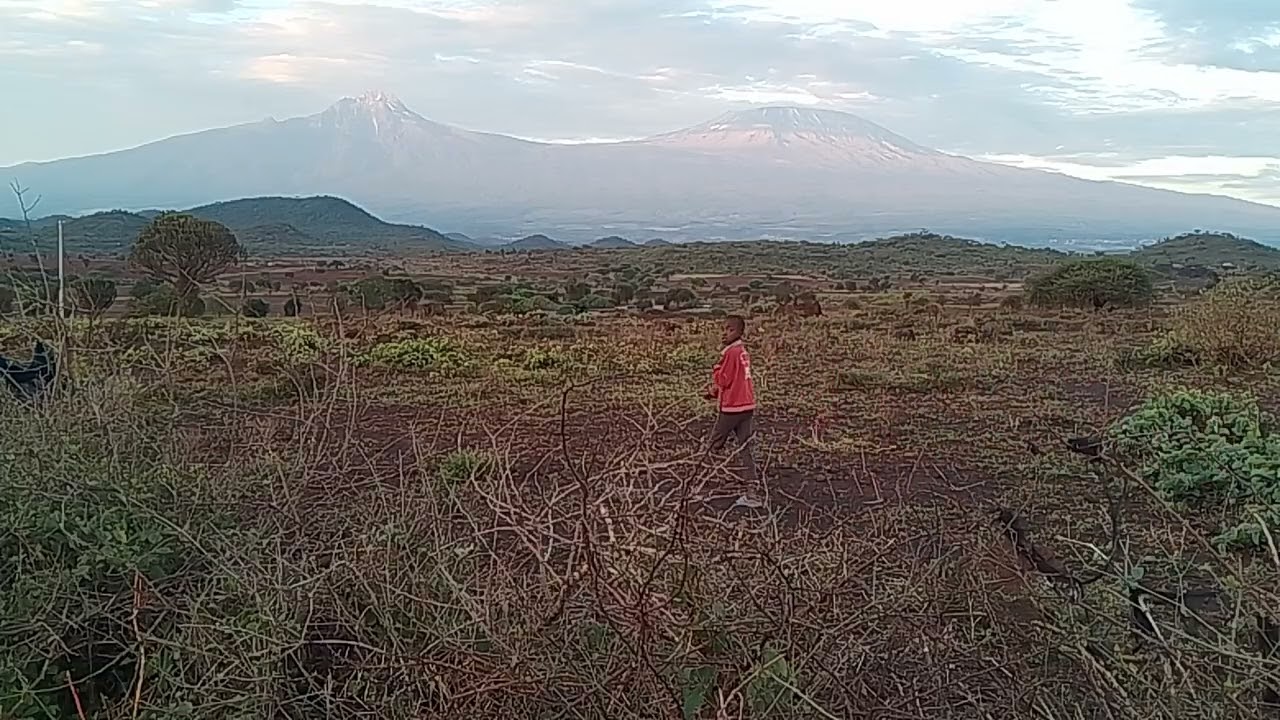 Mt Kilimanjaro beautiful view from oloitoktok kenya