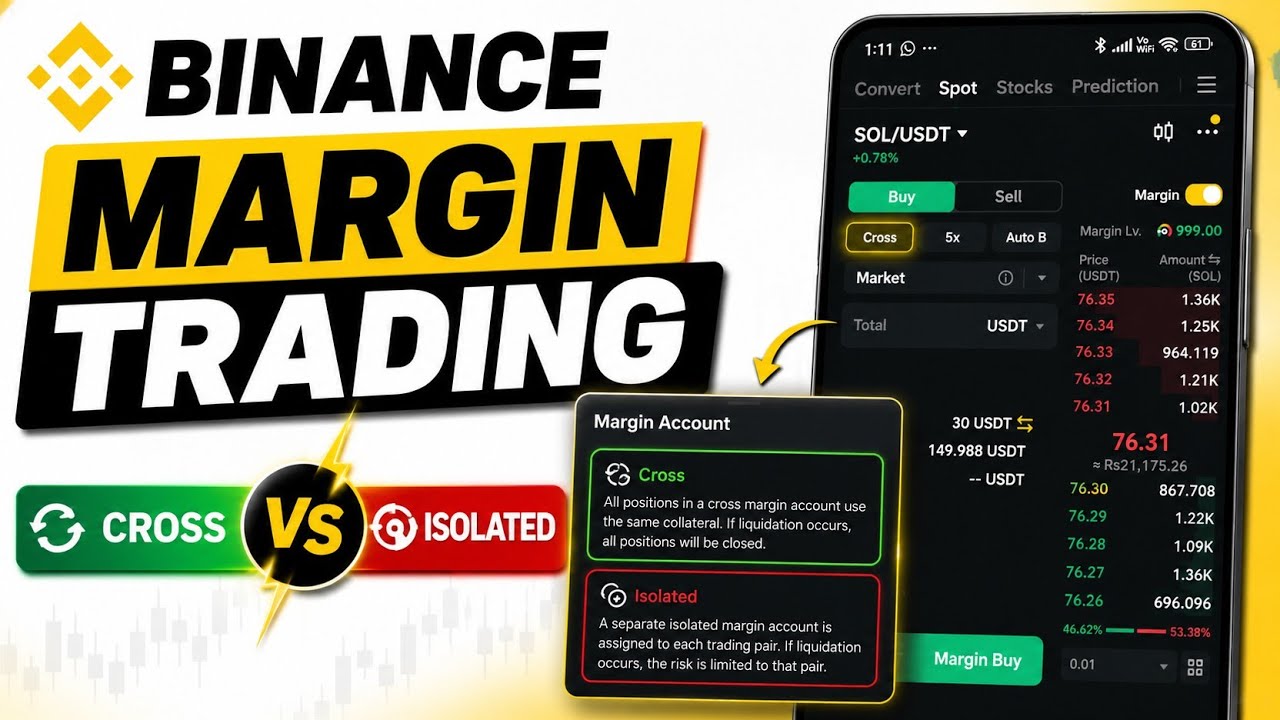 BINANCE MARGIN TRADING CROSS VS ISOLATED | Which Is Better? (2026)