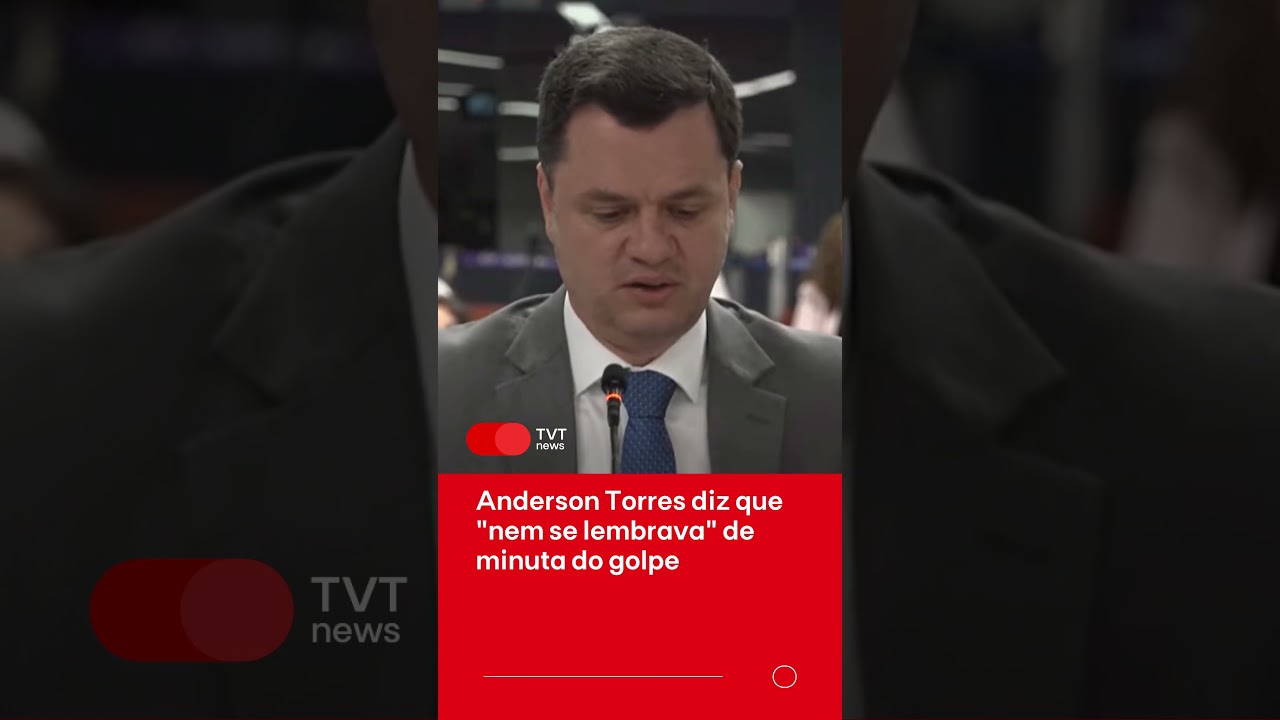 Anderson Torres diz que 