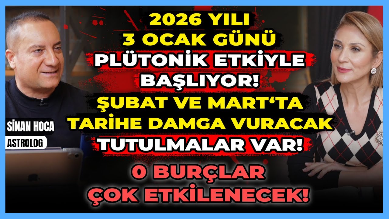 2026 Yılı 3 Ocak'ta Plütonik Etkiyle Başlıyor! Şubat ve Mart‘ta Tarihe Damga Vuracak Tutulmalar Var!