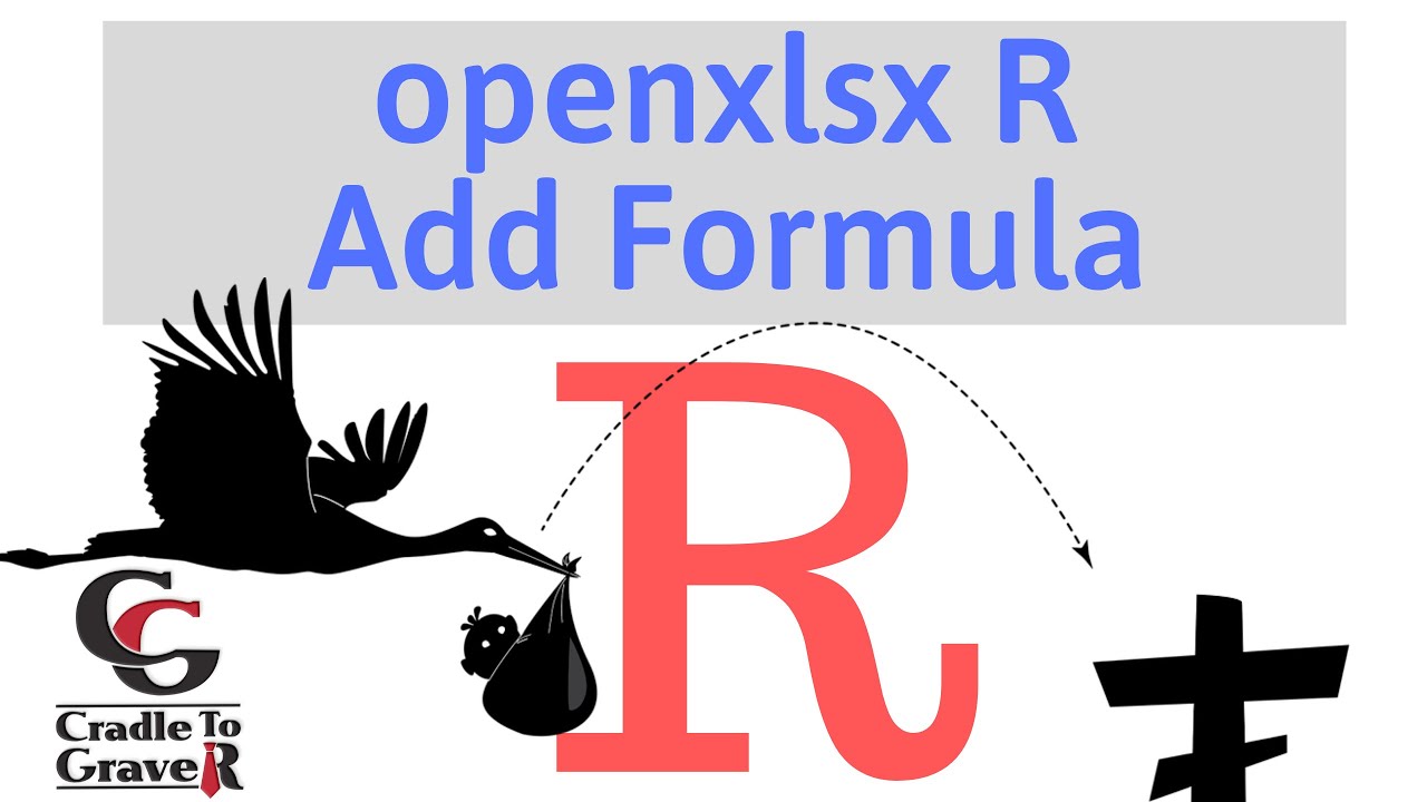 Openxlsx Add Formula to Excel Cell using R