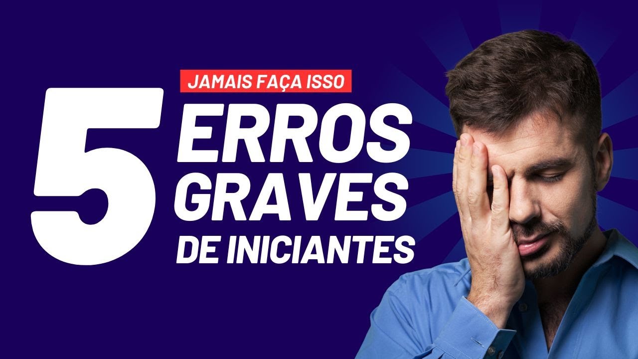 🚨🚨 OS 5 MAIORES ERROS DOS INICIANTES QUE VENDEM EM MARKETPLACES