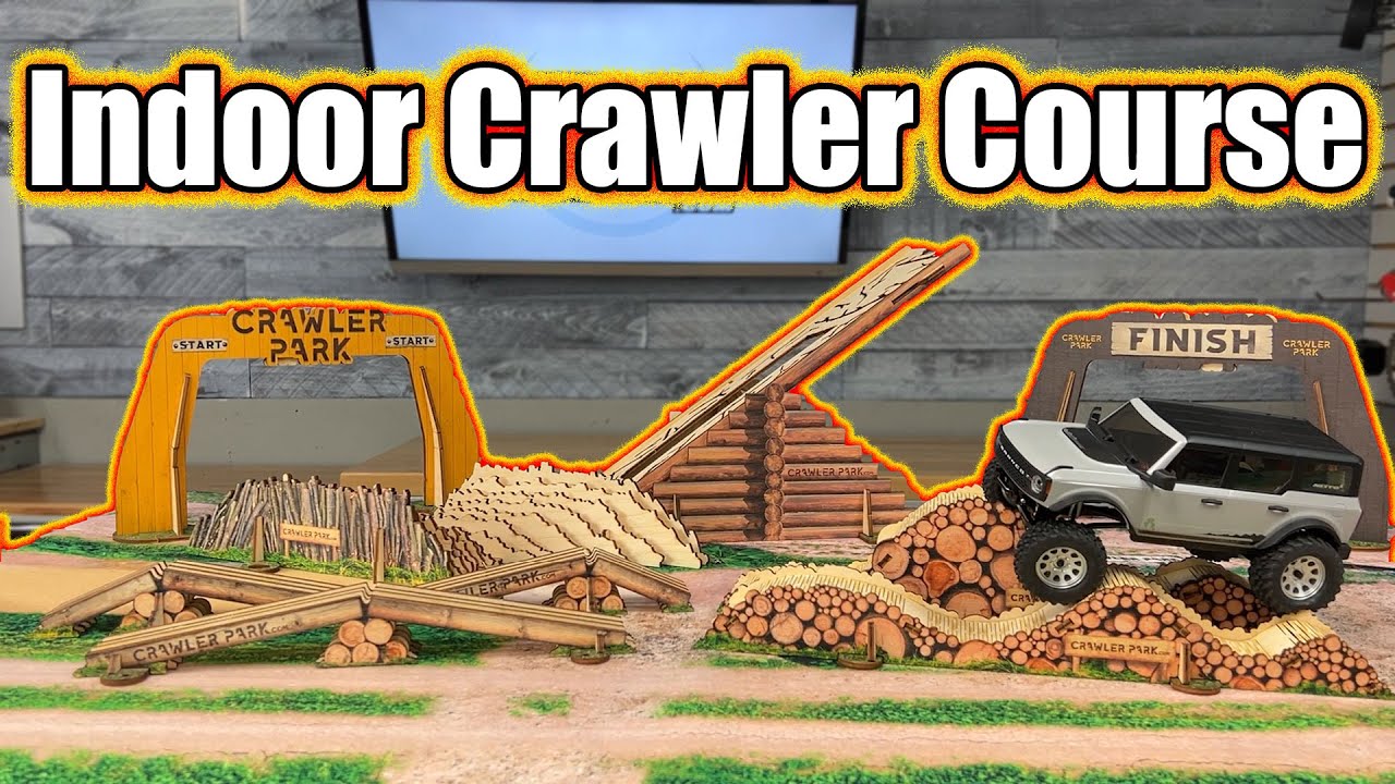 Easily Build Your Own Mini RC Crawler Park!