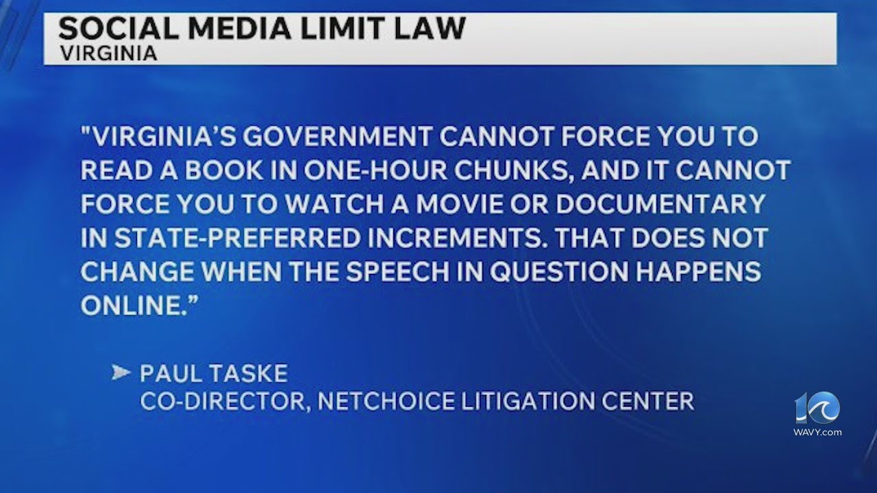 New Virginia law limiting how long children can use social media takes effect