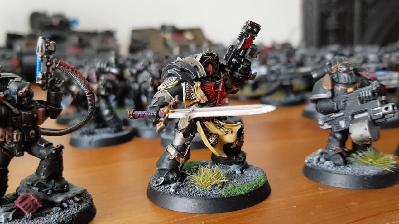 Warhammer 30k - Horus Heresy Dark Angels army showcase 3
