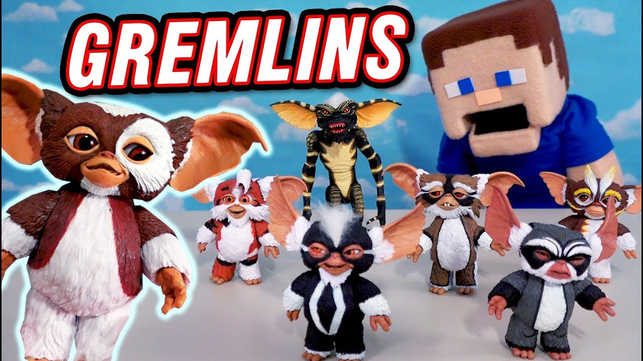 Gremlins 2 The New Batch Movie Mogwi NECA Figures SET