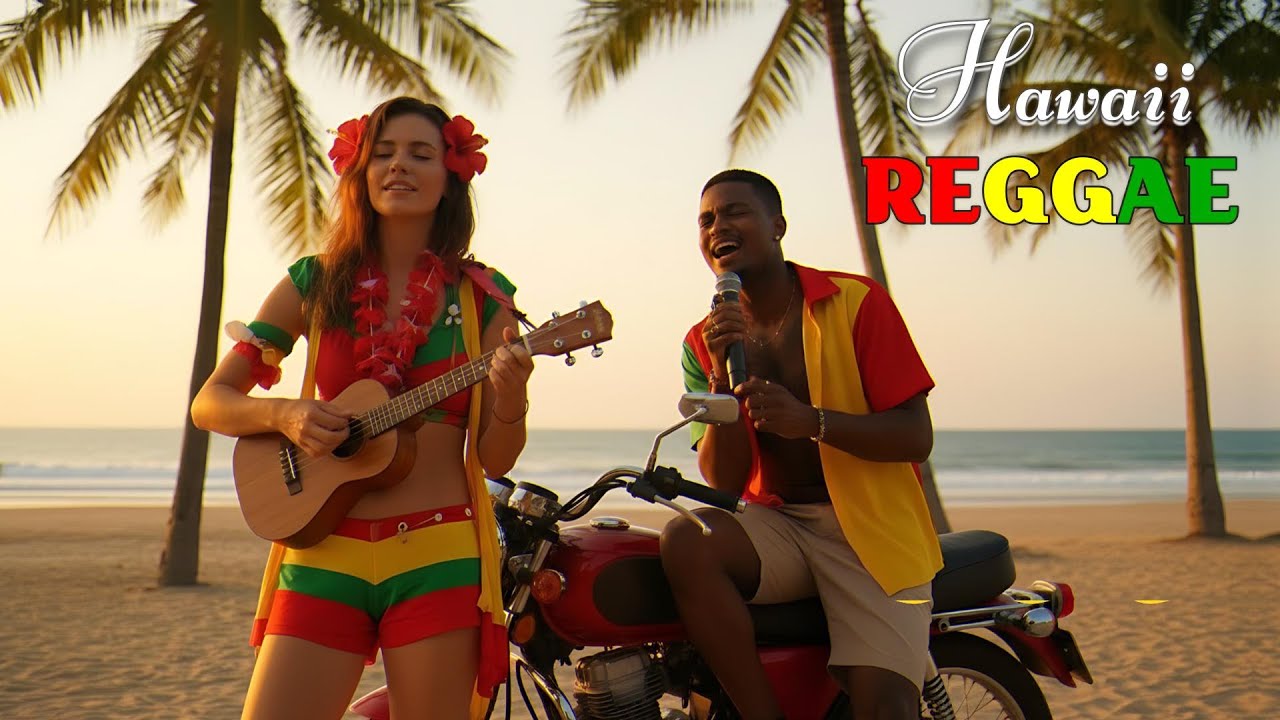 🌺 Hawaiian Reggae Vibes – Sunset Over Hawaii | Island Reggae Vibes 🌺