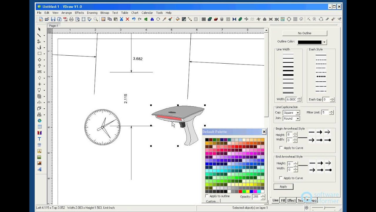 VDraw video demo