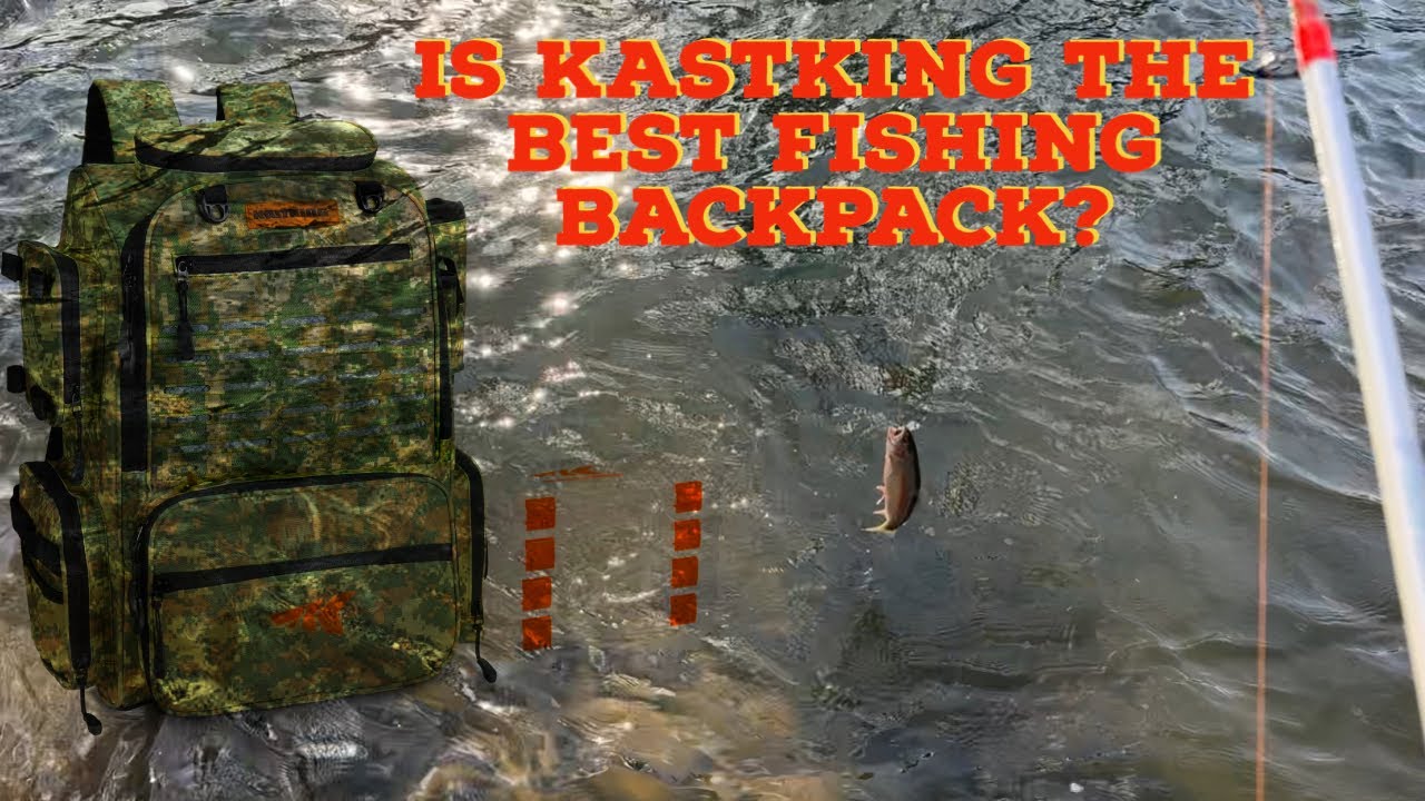Is this the best fishing backpack ?  #kastking #fishinggear