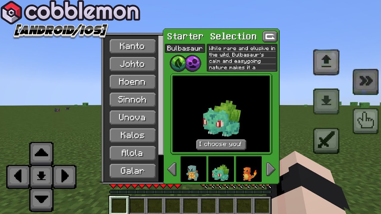 How to Play Cobblemon on Android (Mobile Minecraft Pokémon Mod)