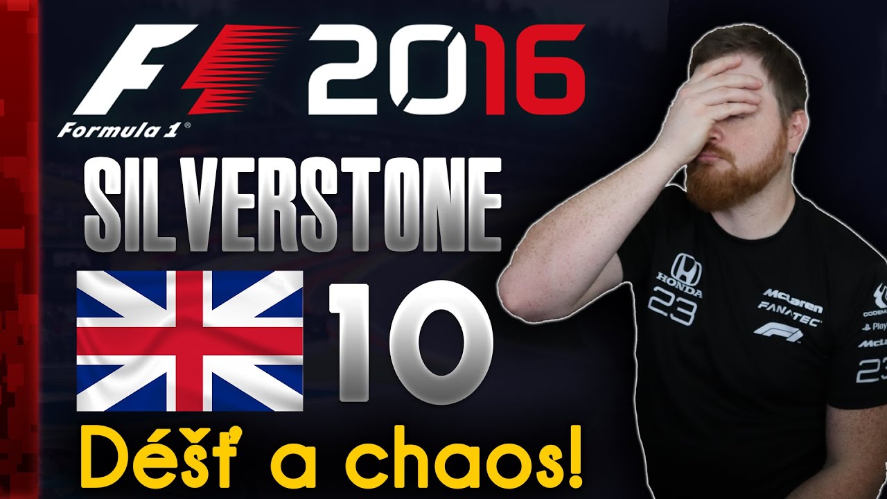 F1 2016 | Velká cena Velké Británie | Déšť, chaos & boj na Silverstone! #10 - 31.01.26